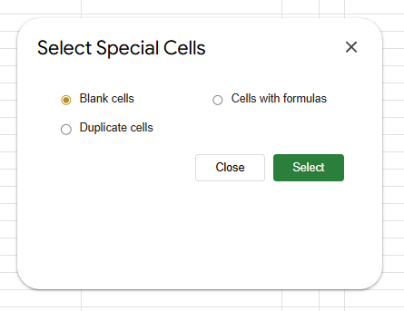 How to Select Duplicate Cells in Google Sheets™ 1