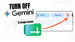 How to disable Gemini icon in Google Sheets